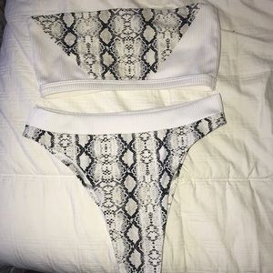 Tiger mist snake print bikini